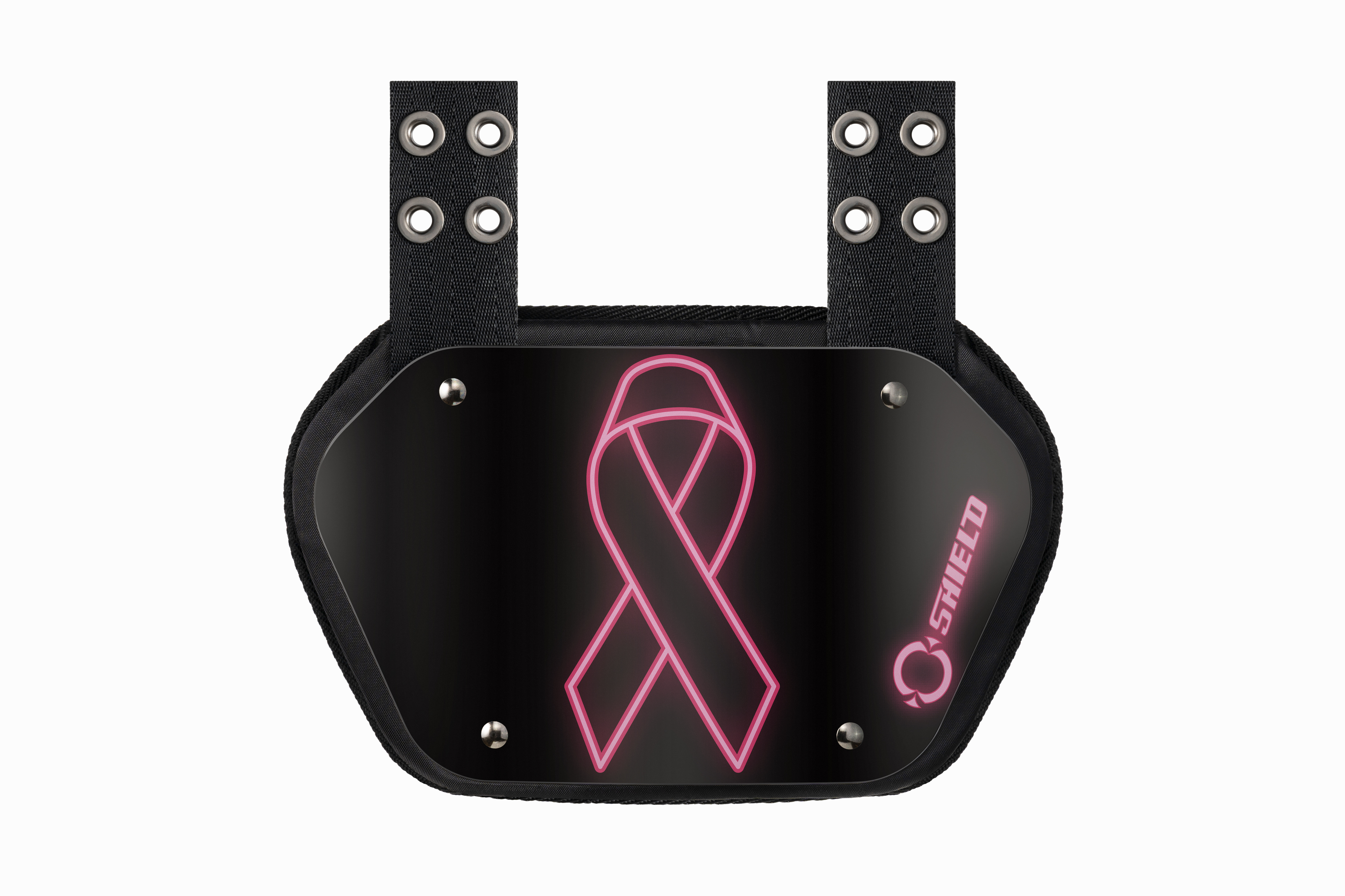 Battle Sports Chosen 1 UV Reactive Protective Football Back Plate - Pink