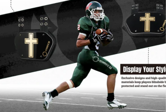 5 Step to Position Football Backplate for Safety