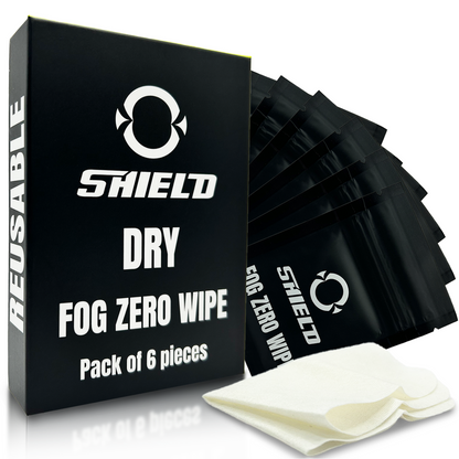 O Shield Dry Fog Zero Wipe One Box, Football Fog Free Wipe for Lens, Glasses, Sports Visors, Helmet Visors, Phone Screen, etc.