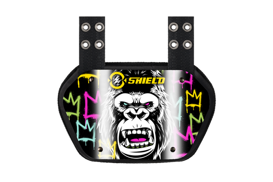 ‎O Shield Gorilla Football Back plate, Backplate football, Wild Series, Animal Series