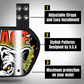 O Shield ‎Savage Bear Football Back plate, Backplate football, Wild Series, Animal Series