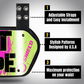 O Shield ‎Get Hype Football Back Plate, Backplate Football, Expression Series