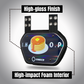 O Shield Black Iridescent I.H.O.P. Football Back Plate, Backplate Football, Expression Series