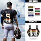 O Shield ‎Savage Bear Football Back plate, Backplate football, Wild Series, Animal Series