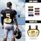 ‎O Shield Golden I.H.O.P. Football Back Plate, Backplate Football, Expression Series