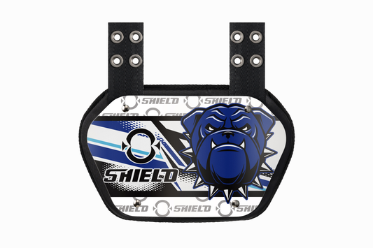 O Shield Danger Dog Football Back Plate, Back Plate for Football, Lower Back Pads for Football Players, Rear Protector