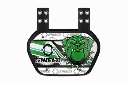 O Shield Danger Dog Football Back Plate, Back Plate for Football, Lower Back Pads for Football Players, Rear Protector