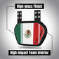 O Shield Flag of MEXICO Football Back Plate, Lower Back Pads for Football Players, Rear Protector, Universal Fit