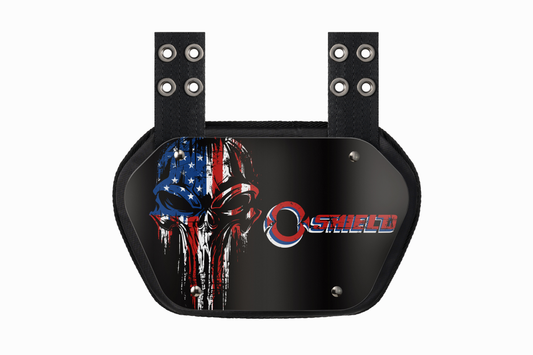 O Shield Seal Power Football Back Plate, Back Plate for Football, Lower Back Pads for Football Players, Rear Protector